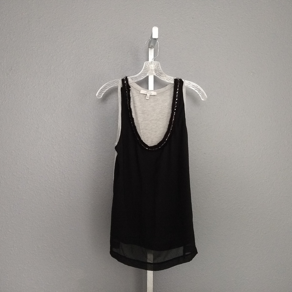 Robert Rodriguez tank with rhinestone detail